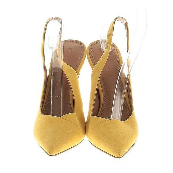 ASOS Yellow Slingbacks Size 5 - Picture 2 of 2
